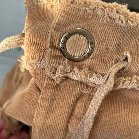 Brown Corduroy Culottes - Picture 3 of 6